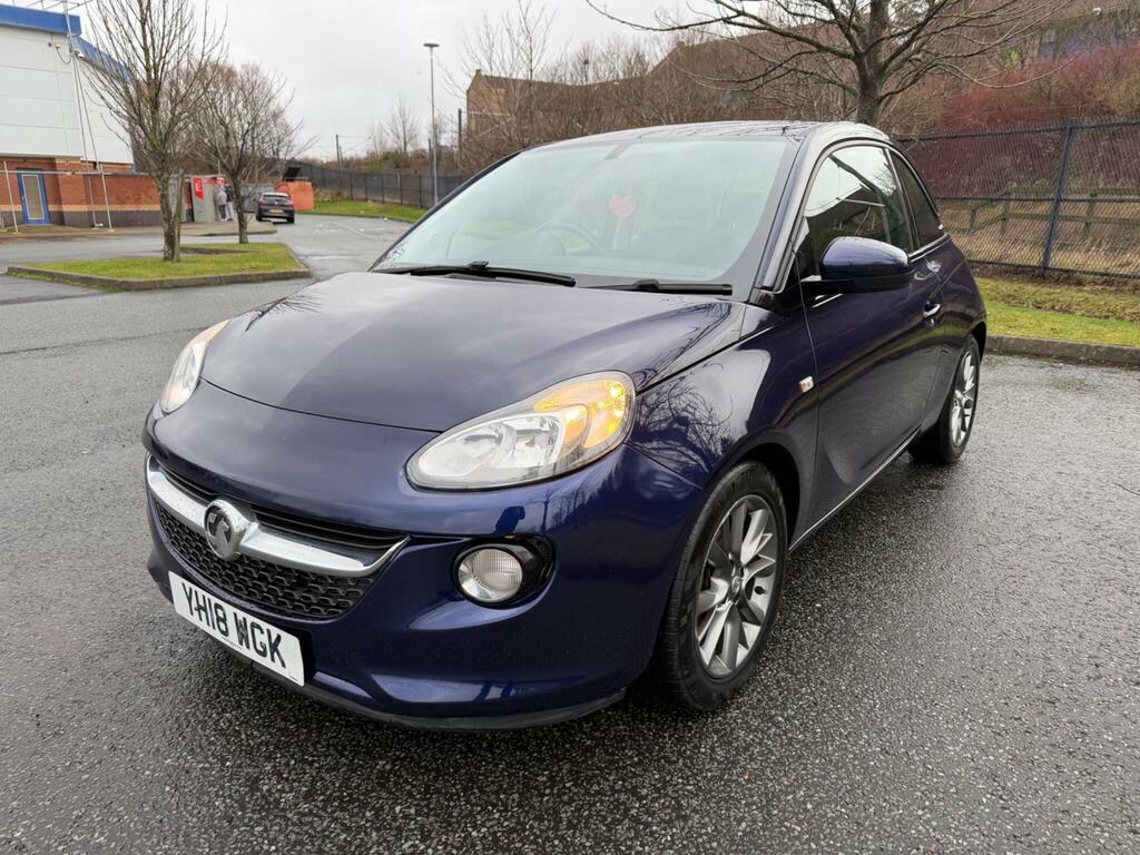 Vauxhall Adam 1.2I Jam Euro 6 YH18WGK Blue #3