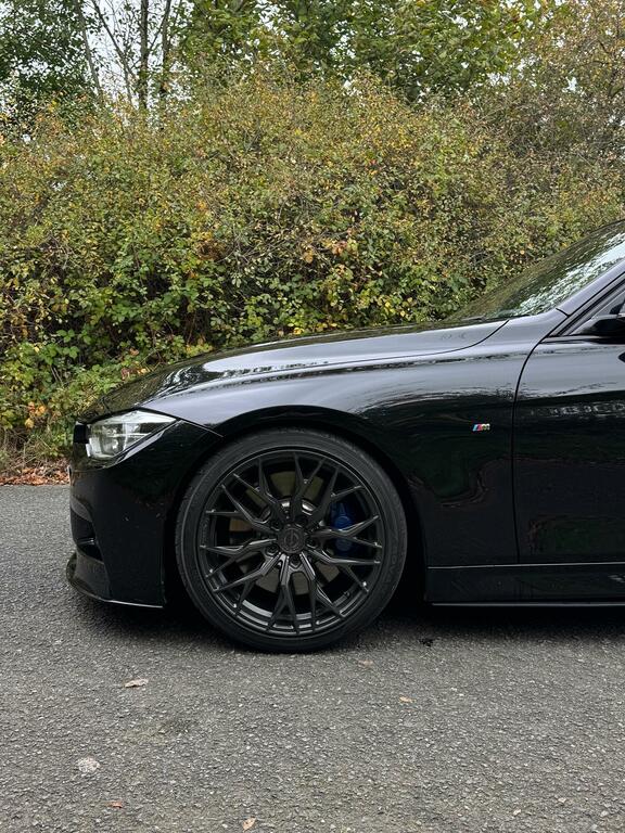 BMW 3 Series 3.0 335D Xdrive M Sport Saloon 2017 YH17MVM Black #6