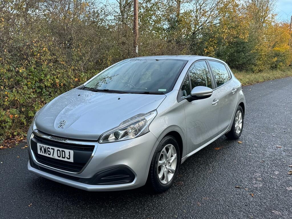 Peugeot 208 1.6 Bluehdi Active 2018 KW67ODJ Silver #3