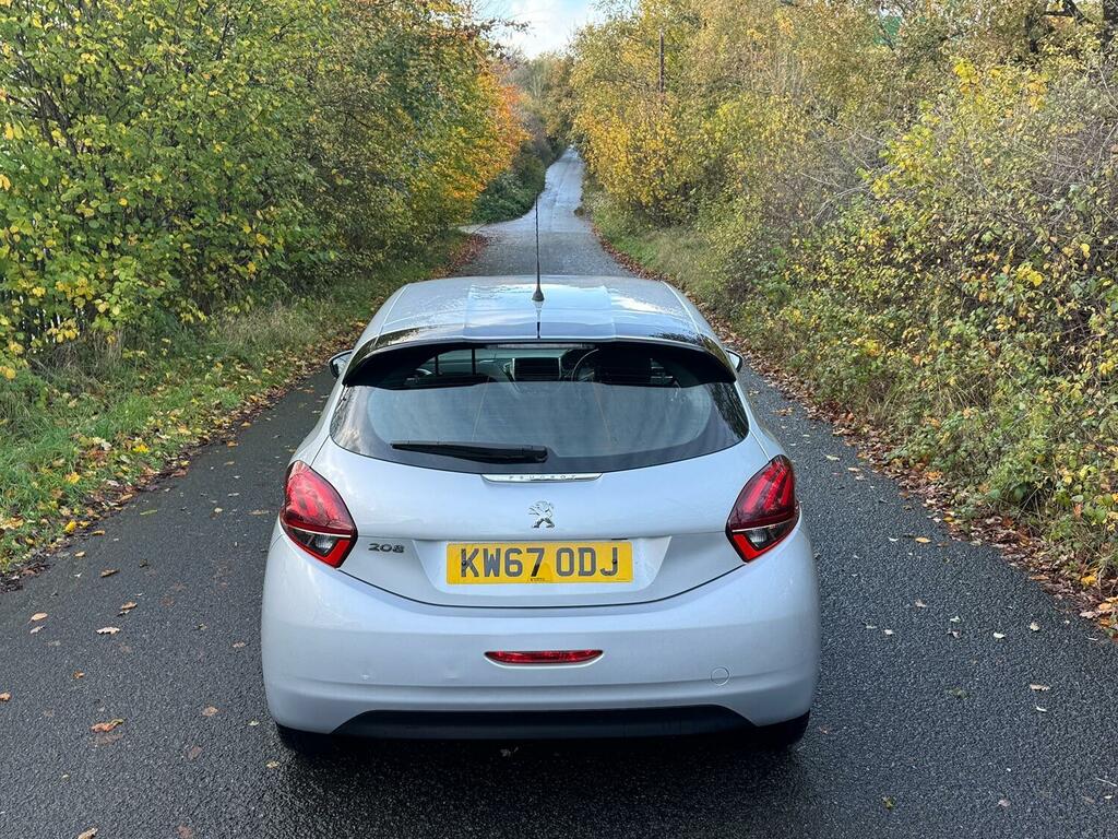 Peugeot 208 1.6 Bluehdi Active 2018 KW67ODJ Silver #5