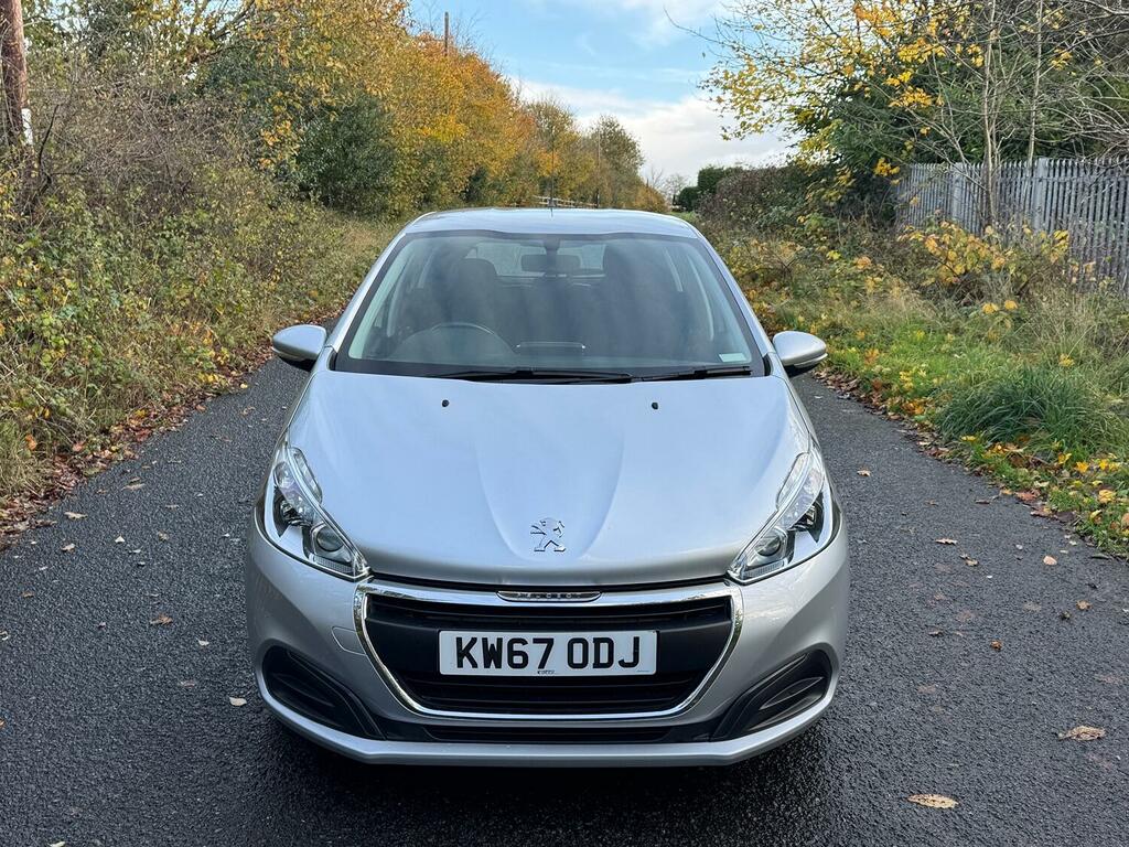 Peugeot 208 1.6 Bluehdi Active 2018 KW67ODJ Silver #2
