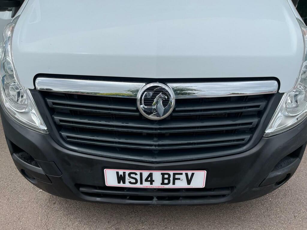Vauxhall Movano Chassis Cab Dropside 201414 White #2