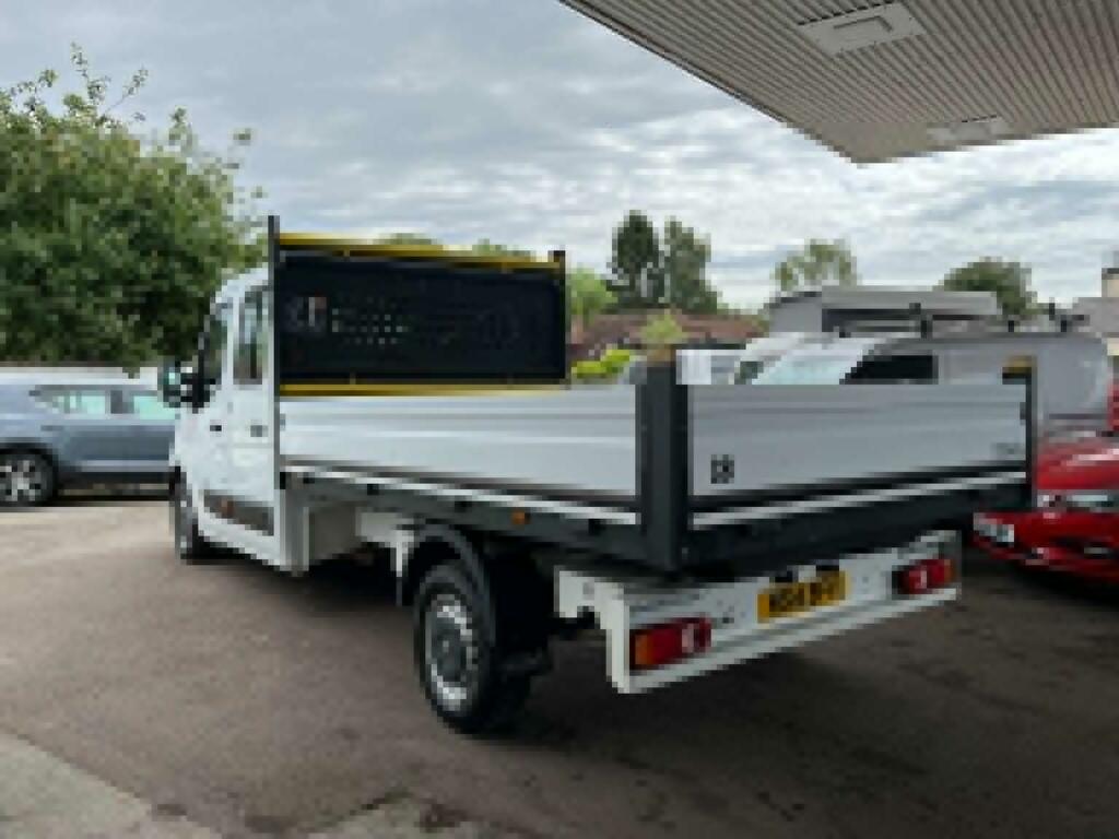 Vauxhall Movano Chassis Cab Dropside 201414 White #3