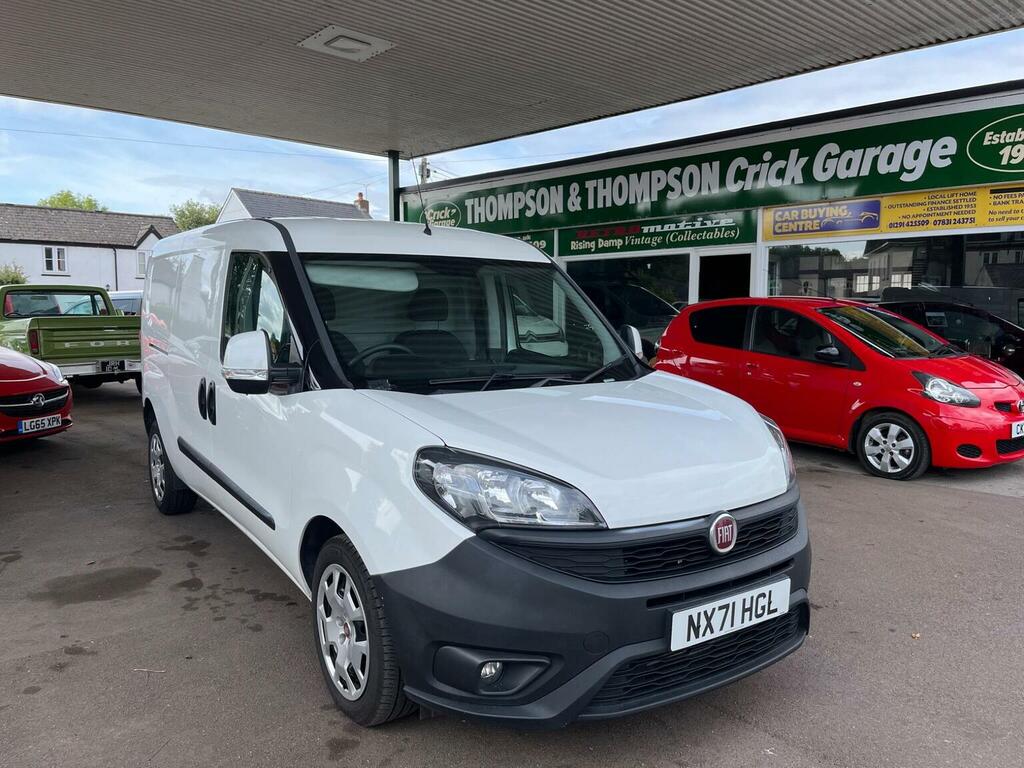 Fiat Doblo Panel Van 1.6 Multijetii Maxi Tecnico L2 H1 Euro 6 White #3