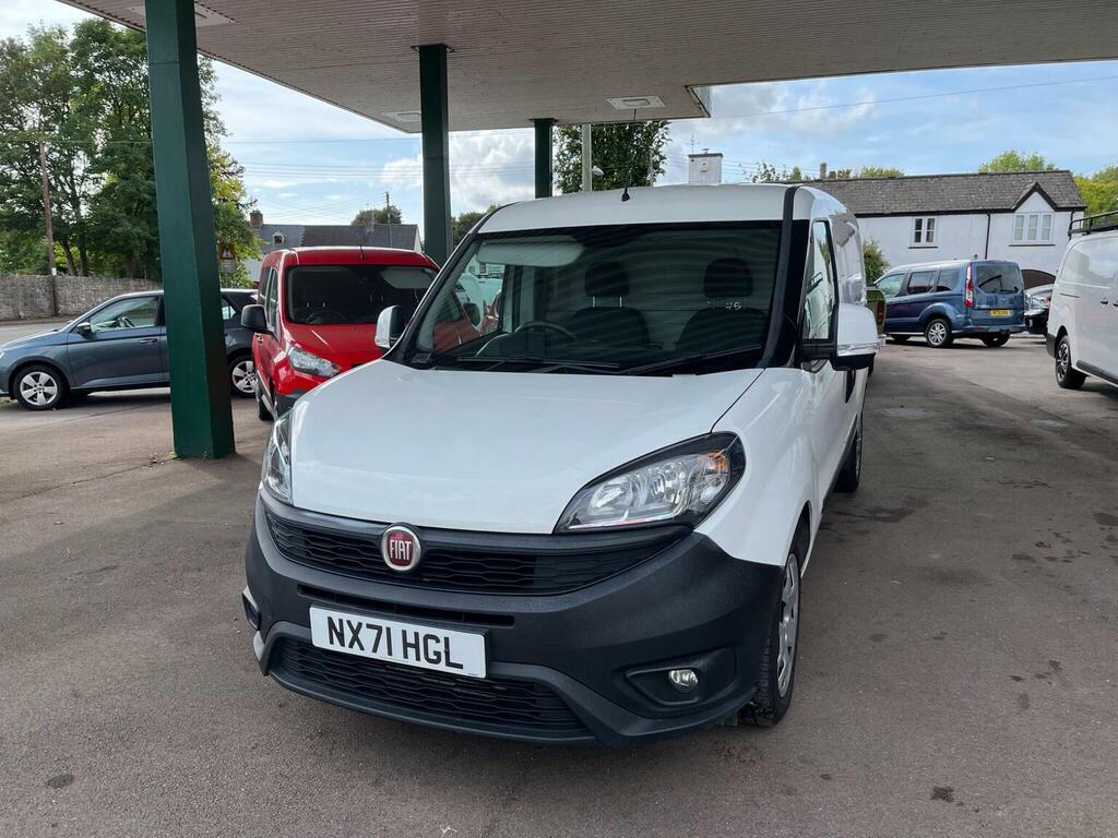 Fiat Doblo Panel Van 1.6 Multijetii Maxi Tecnico L2 H1 Euro 6 White #4
