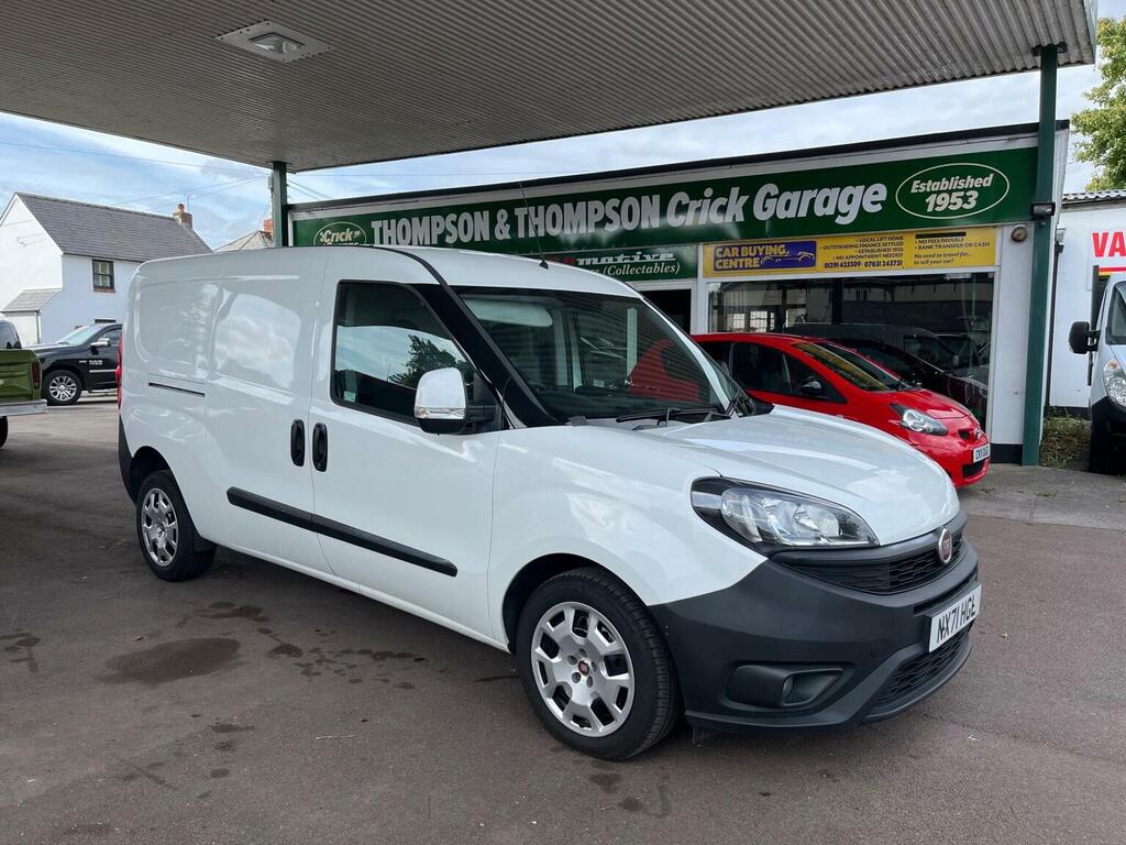 Fiat Doblo Panel Van 1.6 Multijetii Maxi Tecnico L2 H1 Euro 6 White #2