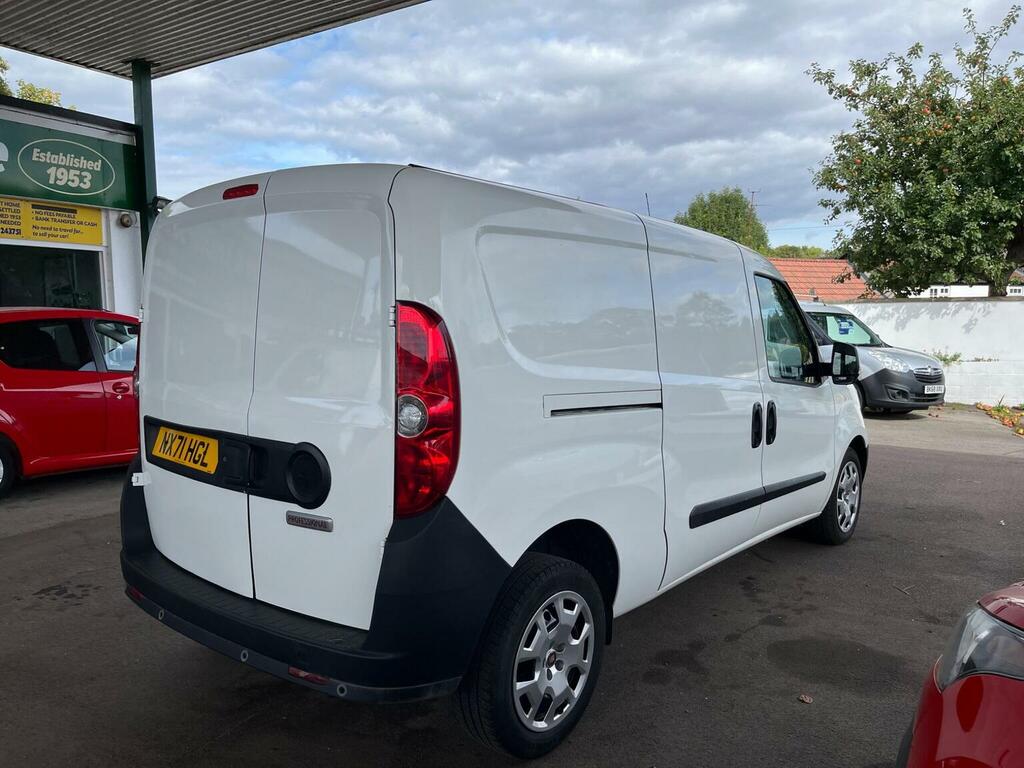 Fiat Doblo Panel Van 1.6 Multijetii Maxi Tecnico L2 H1 Euro 6 White #6