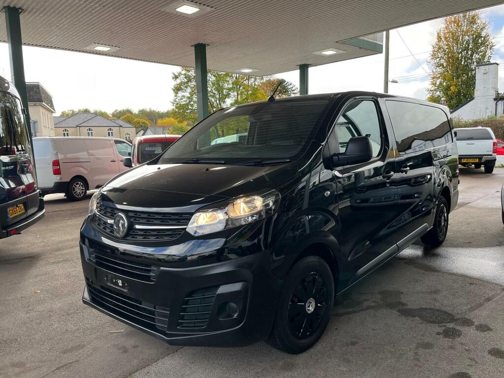 Vauxhall Vivaro Panel Van 1.5 Turbo D 2900 Dynamic L2 H1 Euro 6 S DV70YYK Black #2