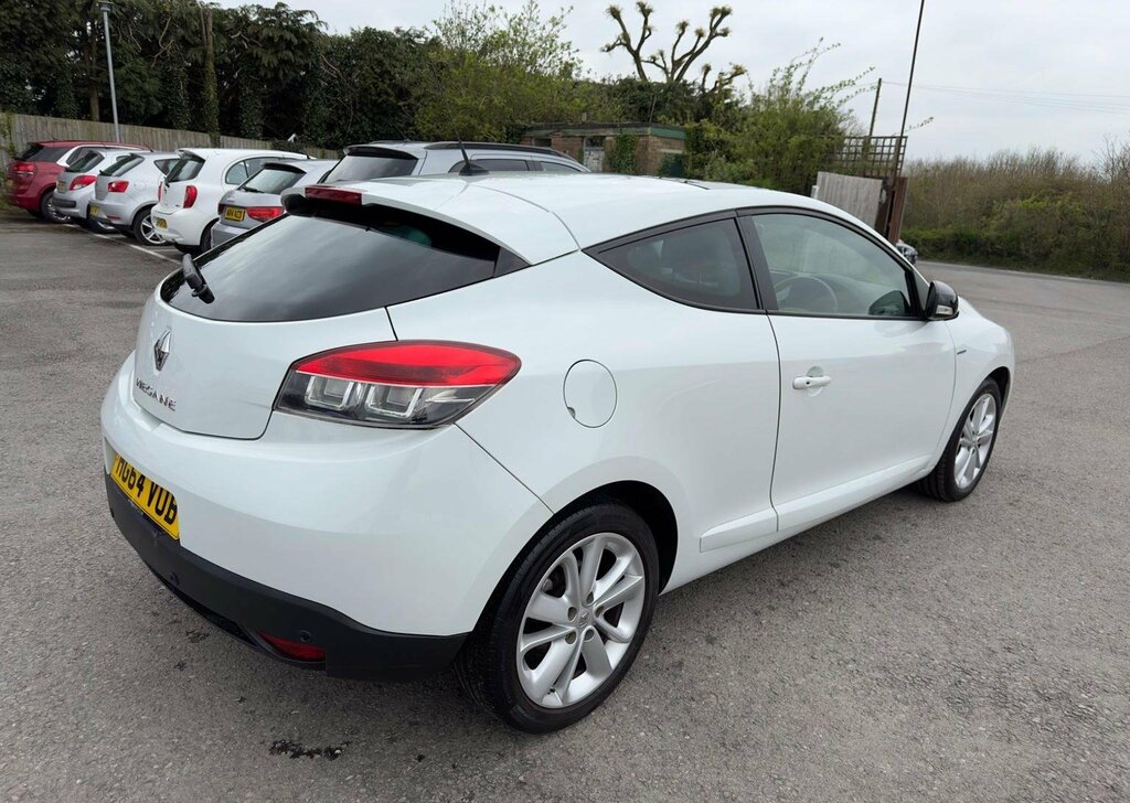 Renault Megane Coupe 1.2 Tce Energy Limited Euro 5 Ss 201 White #5