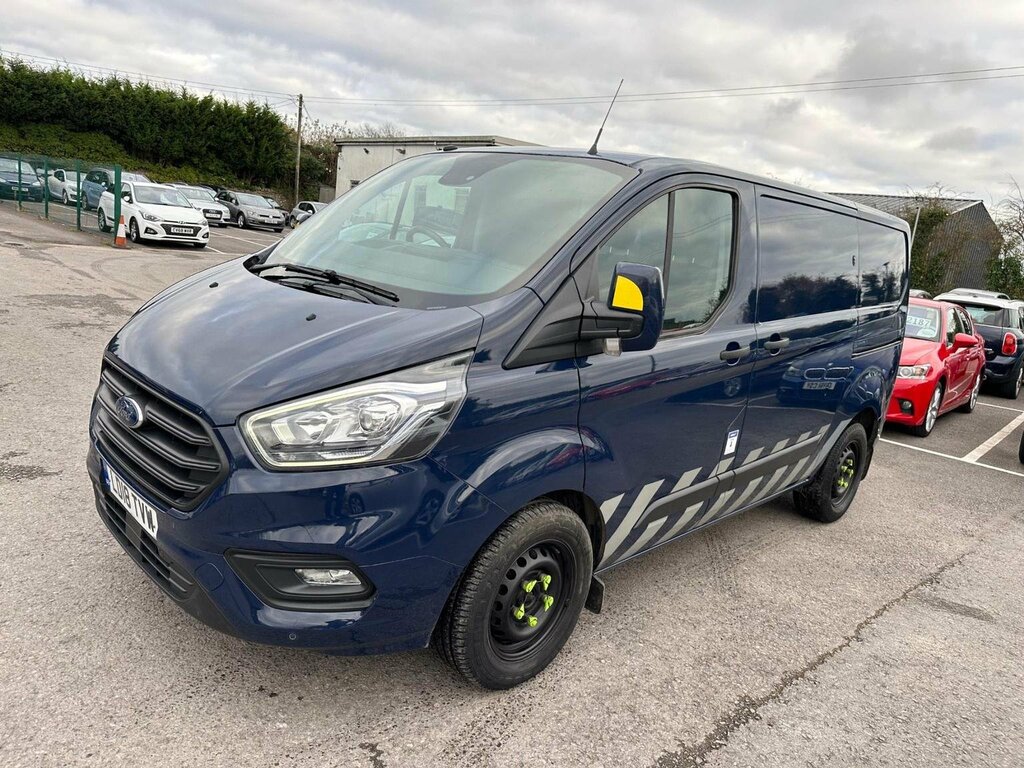 Ford Transit Custom Panel Van 2.0 320 Ecoblue Trend L1 H1 Euro 6 LD18TVW Blue #3