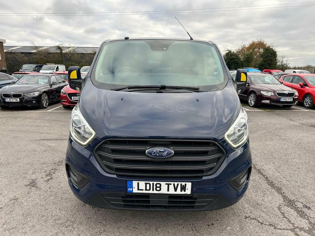 Ford Transit Custom Panel Van 2.0 320 Ecoblue Trend L1 H1 Euro 6 LD18TVW Blue #2