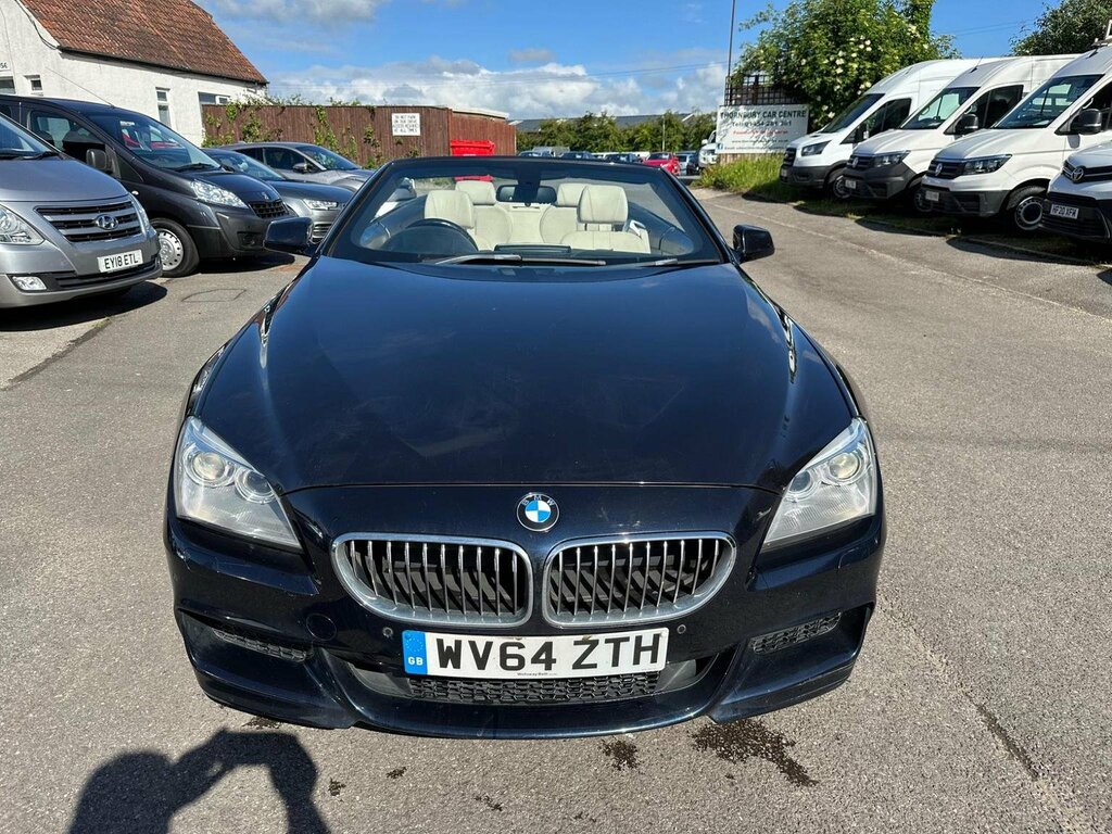 BMW 6 Series Convertible 3.0 640D M Sport Euro 5 Ss Black #2