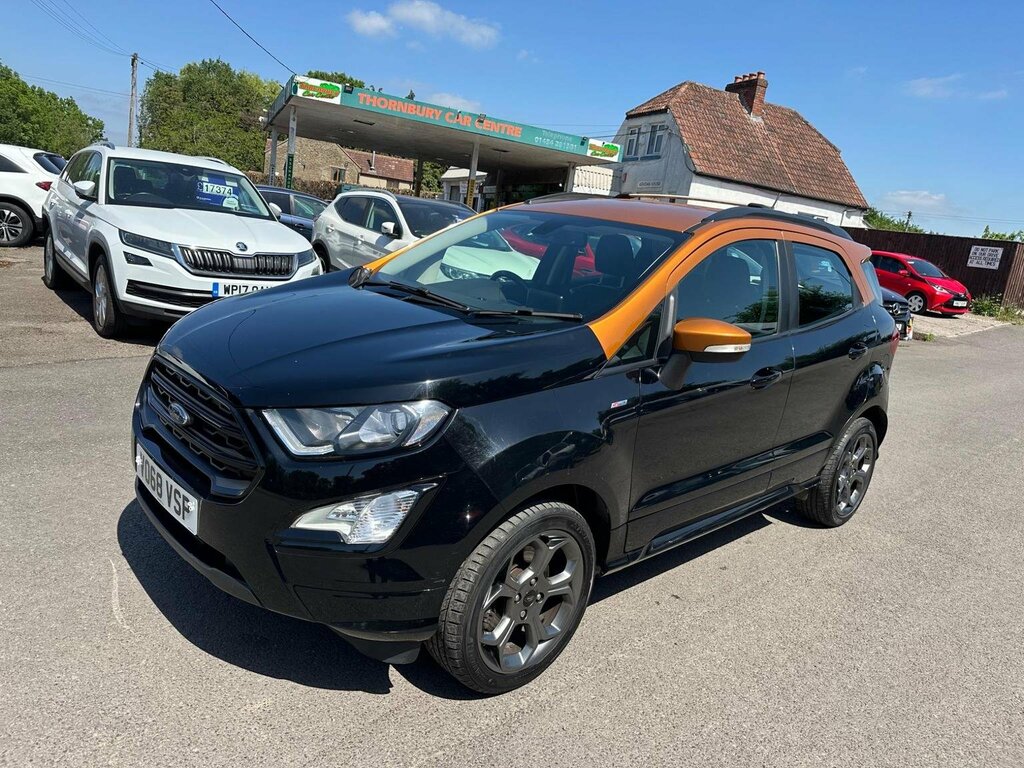 Ford Ecosport Suv 1.0T Ecoboost St-line Euro 6 Ss 20196 VO68VSP Black #3