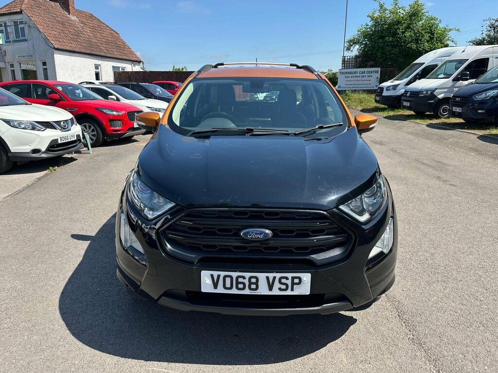 Ford Ecosport Suv 1.0T Ecoboost St-line Euro 6 Ss 20196 VO68VSP Black #2