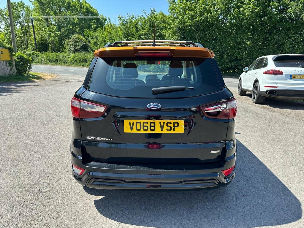 Ford Ecosport Suv 1.0T Ecoboost St-line Euro 6 Ss 20196 VO68VSP Black #5