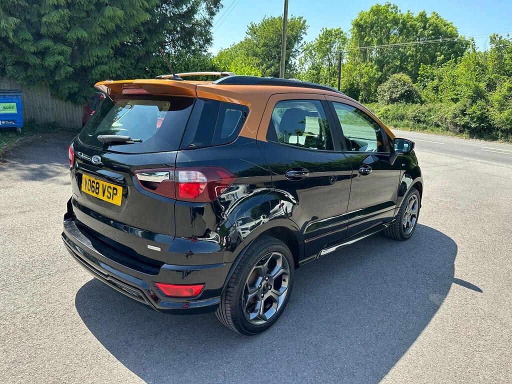 Ford Ecosport Suv 1.0T Ecoboost St-line Euro 6 Ss 20196 VO68VSP Black #6