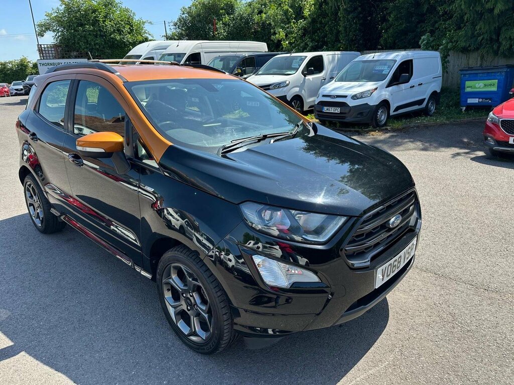 Ford Ecosport Suv 1.0T Ecoboost St-line Euro 6 Ss 20196 Black