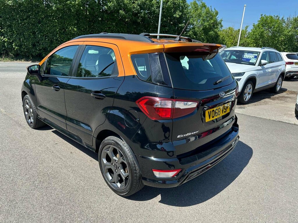 Ford Ecosport Suv 1.0T Ecoboost St-line Euro 6 Ss 20196 VO68VSP Black #4