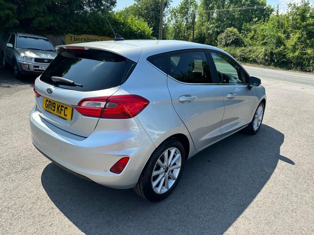 Ford Fiesta Hatchback 1.0T Ecoboost Titanium Euro 6 Ss GR19KFC Silver #6