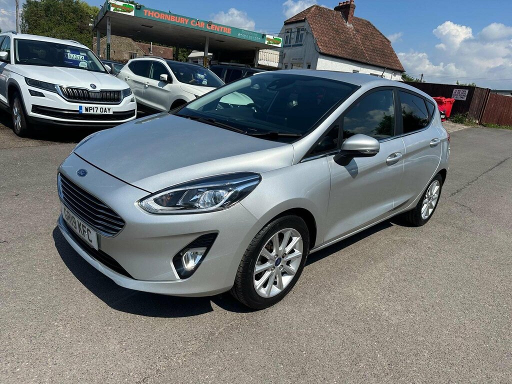 Ford Fiesta Hatchback 1.0T Ecoboost Titanium Euro 6 Ss GR19KFC Silver #3