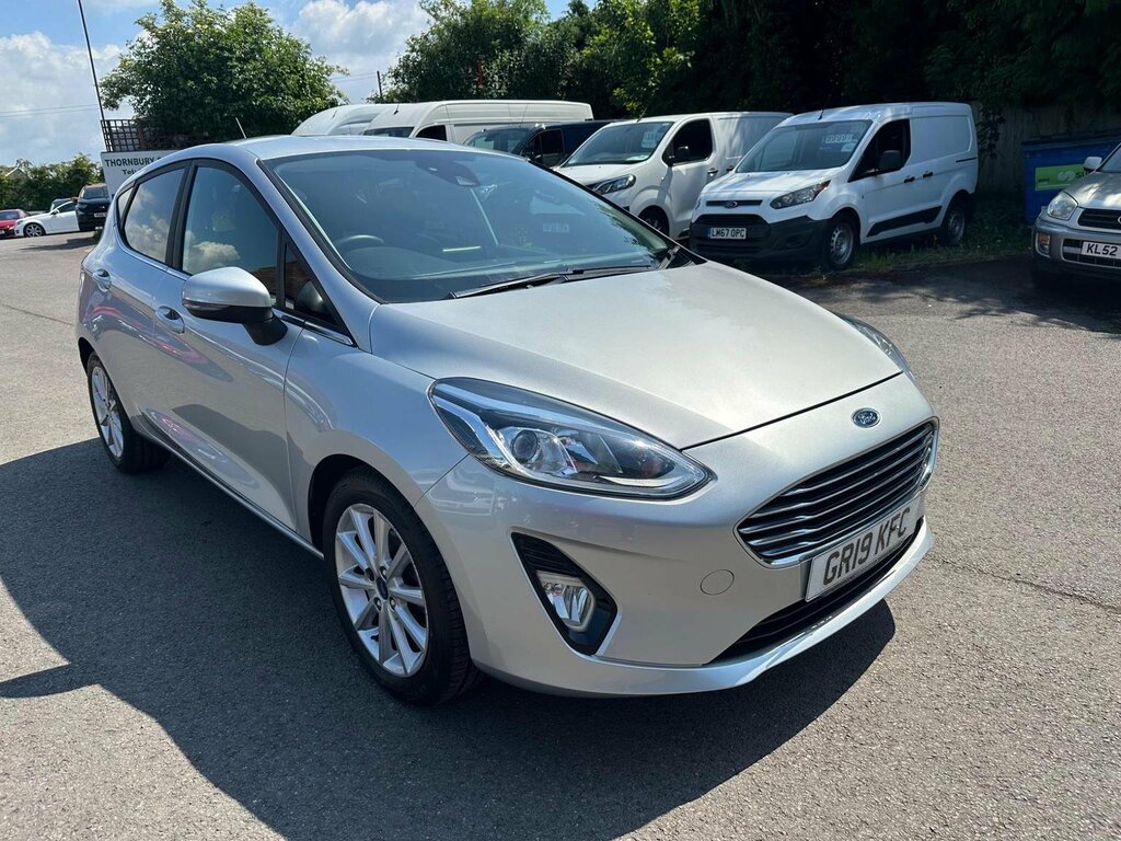 Ford Fiesta Hatchback 1.0T Ecoboost Titanium Euro 6 Ss Silver