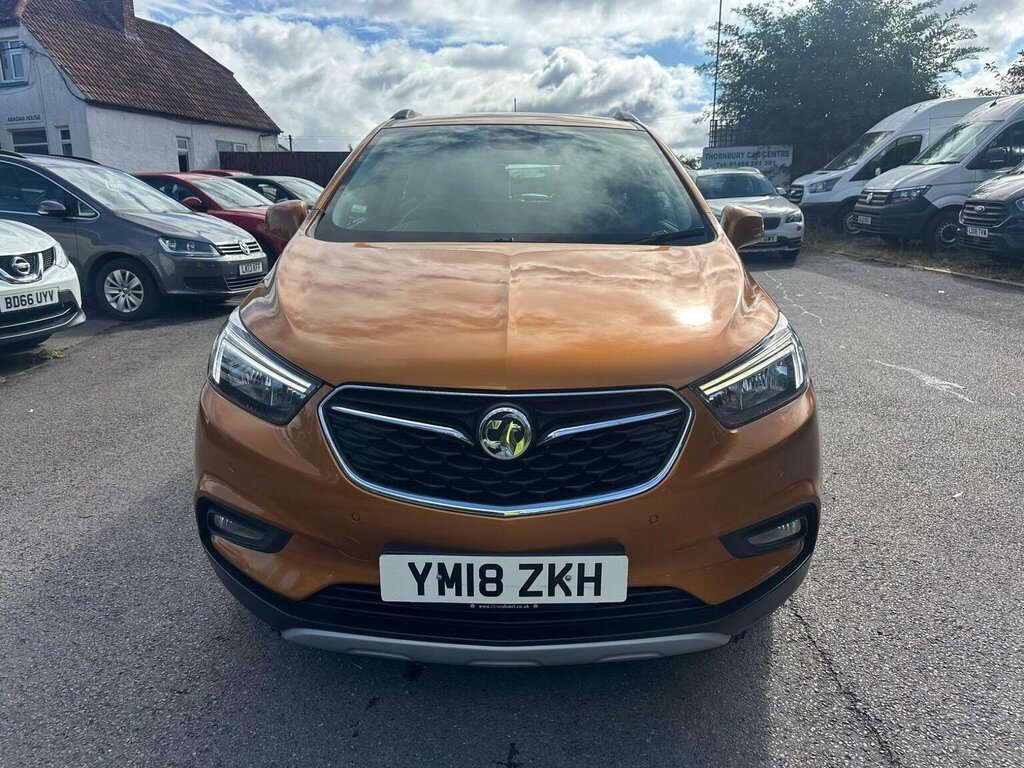 Vauxhall Mokka X Suv 1.4I Turbo Ecotec Active Euro 6 Ss 201 YM18ZKH Orange #2