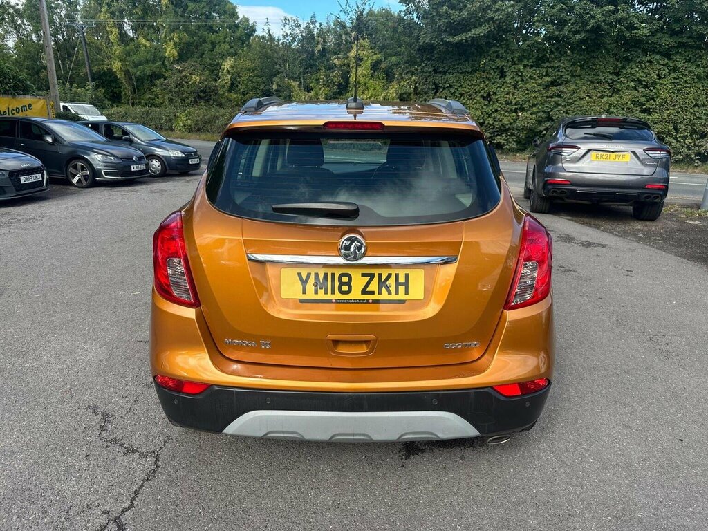Vauxhall Mokka X Suv 1.4I Turbo Ecotec Active Euro 6 Ss 201 YM18ZKH Orange #5
