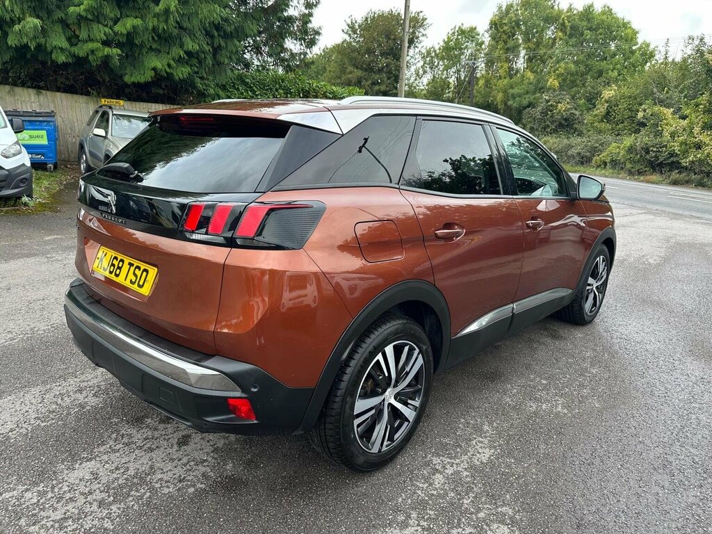 Peugeot 3008 Suv 1.2 Puretech Allure Euro 6 Ss 201968 KJ68TSO Brown #6