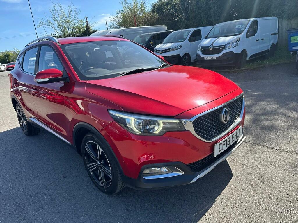 MG ZS Suv 1.5 Vti-tech Exclusive Euro 6 Ss 2018 Red