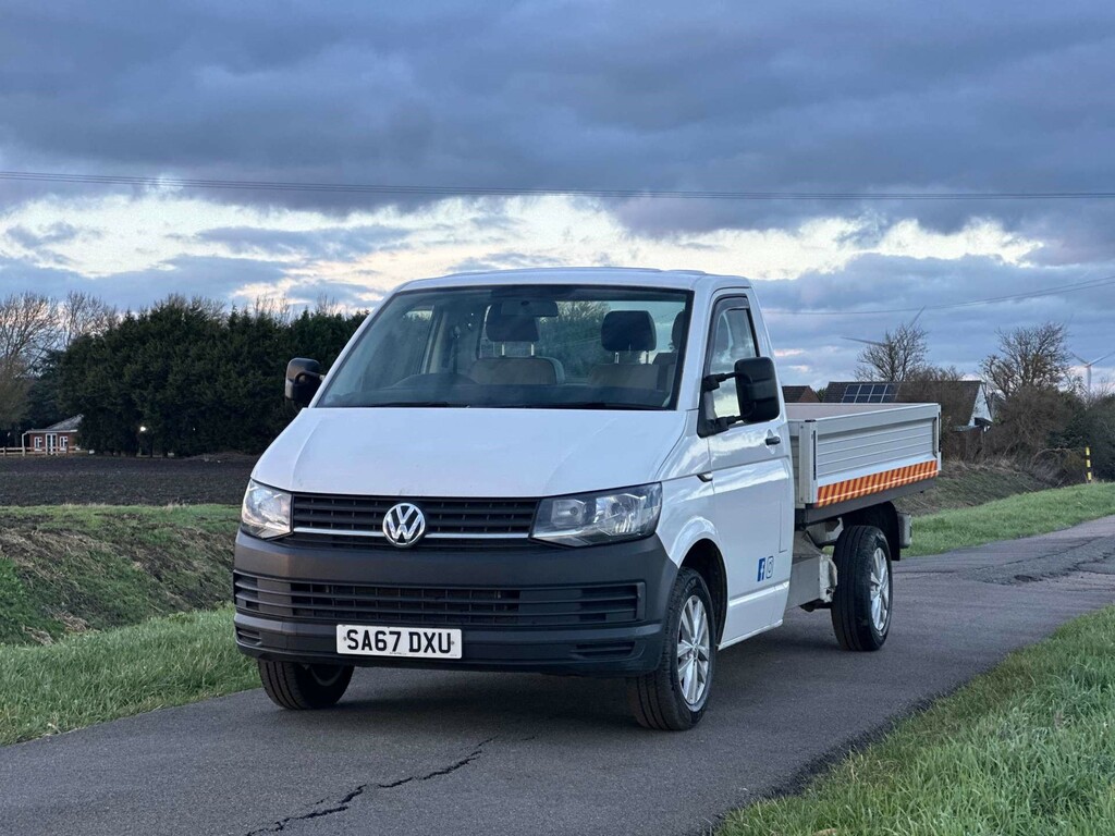 Volkswagen Transporter T30 Tdi Bluemotion Technology SA67DXU White #6