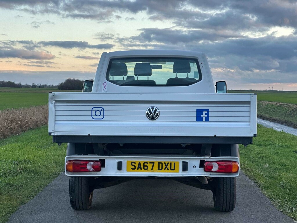 Volkswagen Transporter T30 Tdi Bluemotion Technology SA67DXU White #5