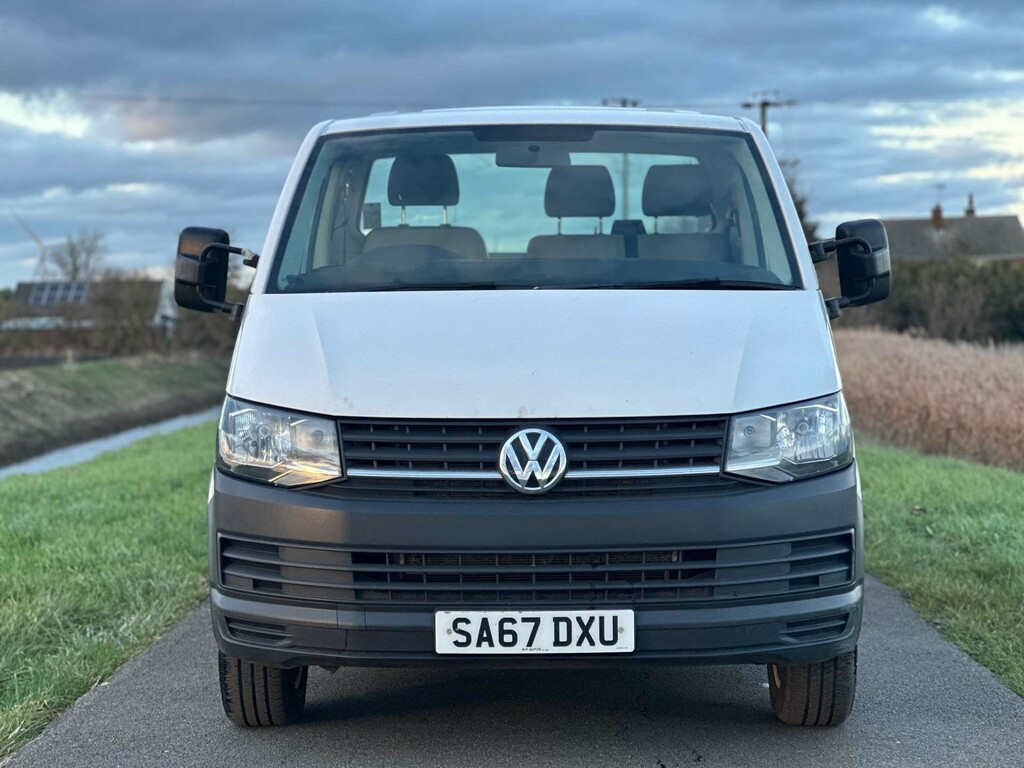 Volkswagen Transporter T30 Tdi Bluemotion Technology SA67DXU White #2