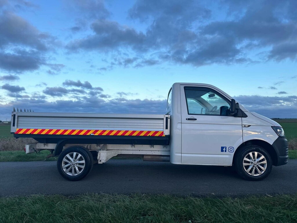 Volkswagen Transporter T30 Tdi Bluemotion Technology SA67DXU White #3