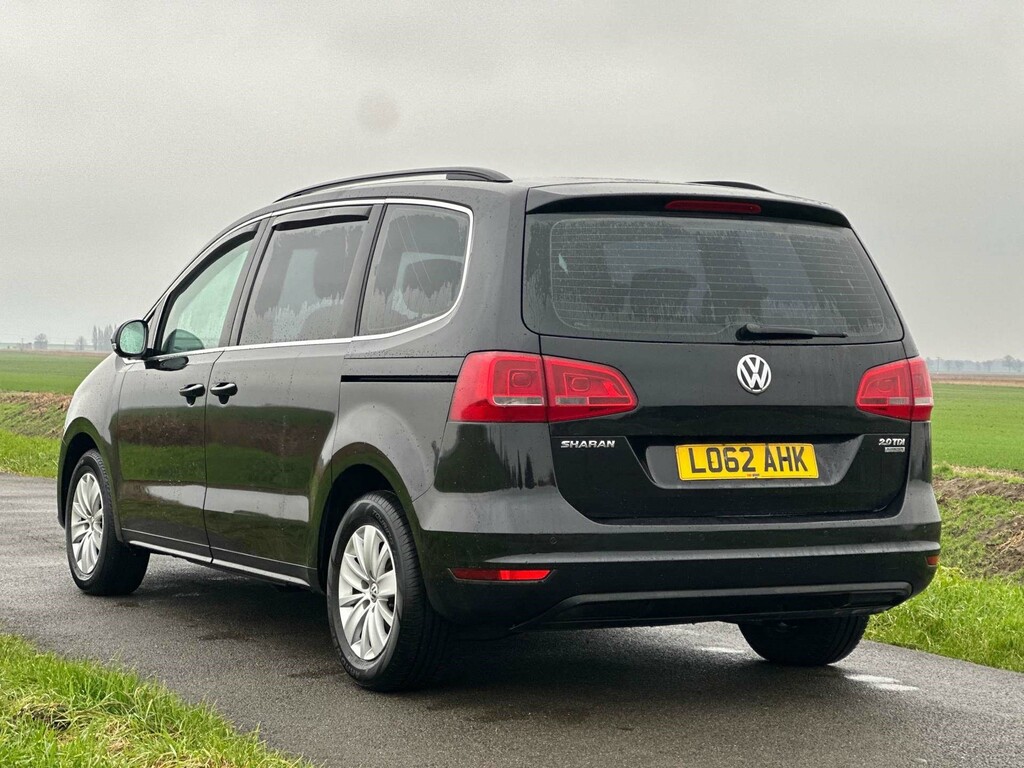 Volkswagen Sharan Se Bluemotion Tdi LO62AHK Black #6