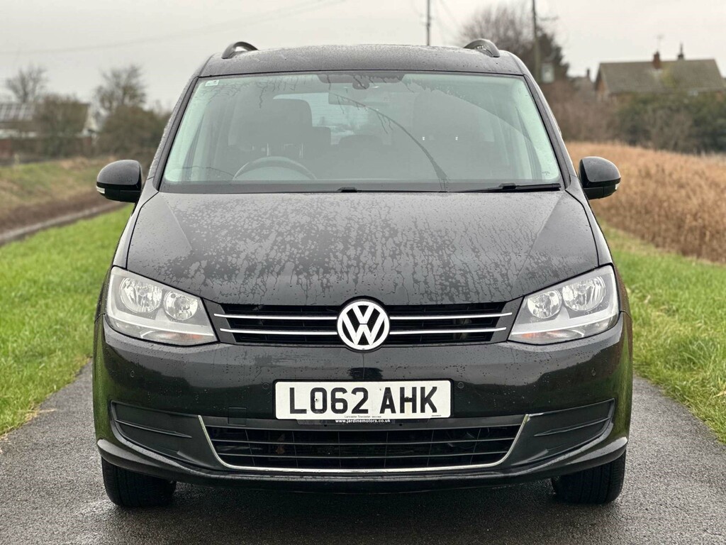 Volkswagen Sharan Se Bluemotion Tdi LO62AHK Black #4