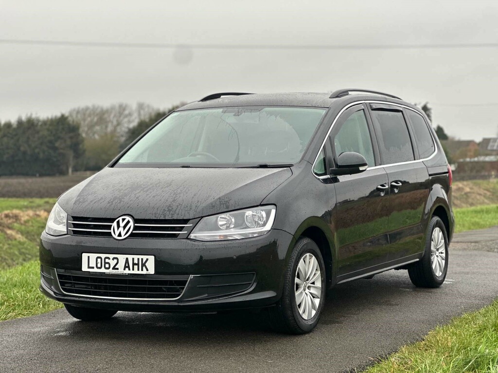 Volkswagen Sharan Se Bluemotion Tdi LO62AHK Black #3
