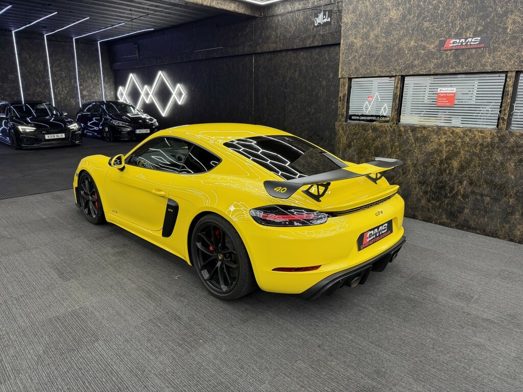 Porsche 718 Coupe 4.0 Gt4 202171 Yellow #4