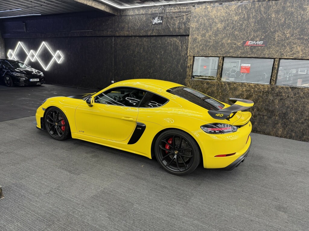 Porsche 718 Coupe 4.0 Gt4 202171 Yellow #2