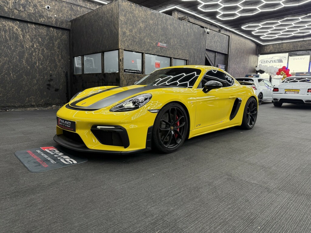 Porsche 718 Coupe 4.0 Gt4 202171 Yellow #3