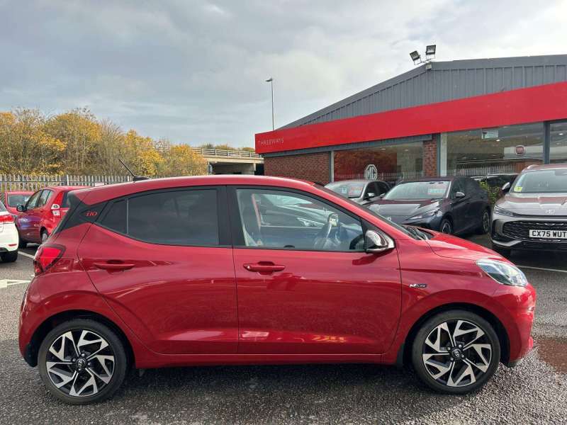 Hyundai I10 Hat 1.0 T-gdi 100Ps N Line - 2022 71 CY71DHG Red #4