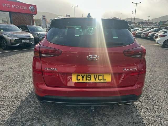 Hyundai Tucson 1.6 T-gdi 177Ps N Line - 2019 19 CY19VCL Red #3