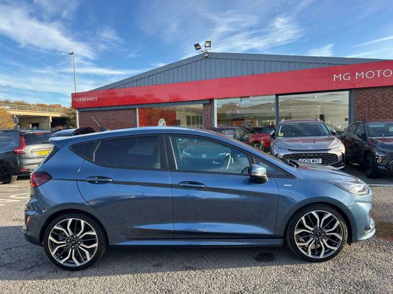 Ford Fiesta St-line X Turbo Mh - 2023 23 CY23NSZ Blue #4