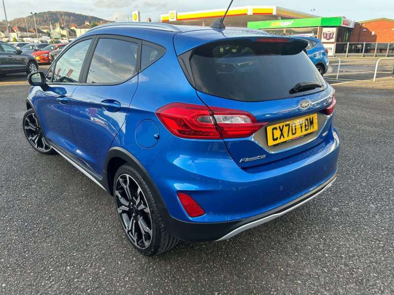 Ford Fiesta Active X Edition T - 2020 70 CX70YDM Blue #2