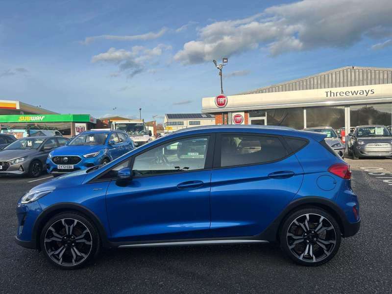 Ford Fiesta Active X Edition T - 2020 70 CX70YDM Blue #6