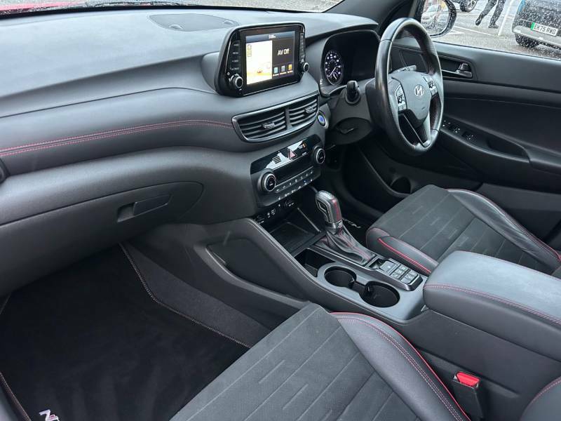 Hyundai Tucson 1.6 Tgdi 177 N Line 2Wd Dct - 2019 69 CY69HPP Red #3