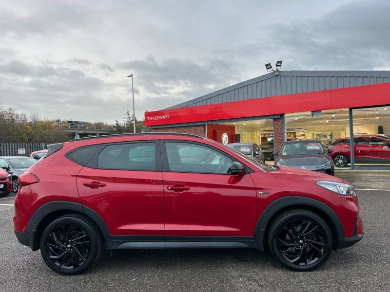 Hyundai Tucson 1.6 Tgdi 177 N Line 2Wd Dct - 2019 69 CY69HPP Red #4