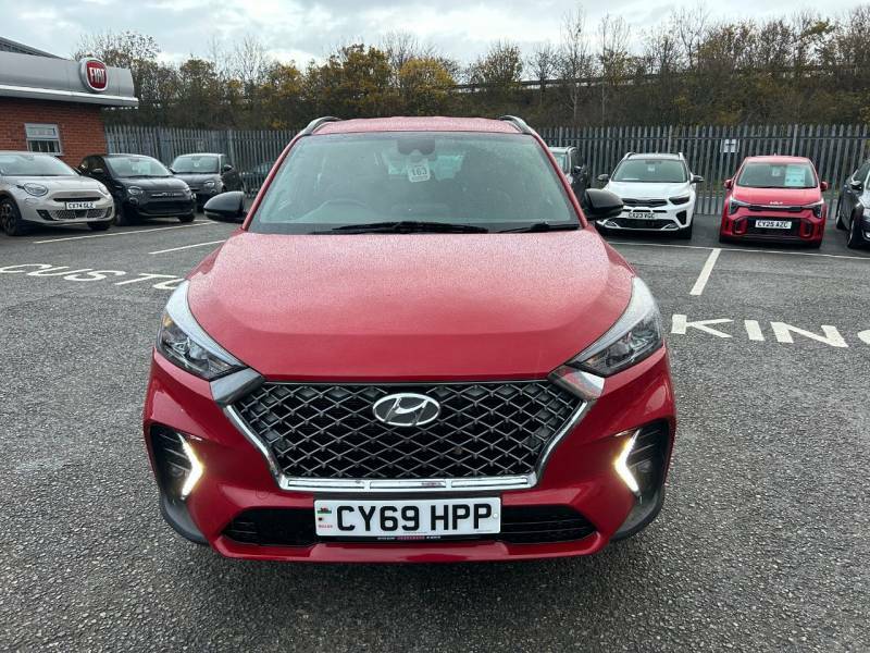 Hyundai Tucson 1.6 Tgdi 177 N Line 2Wd Dct - 2019 69 CY69HPP Red #5