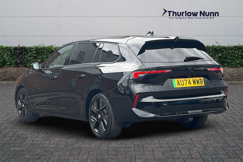Vauxhall Astra 54Kwh Gs Sports Tourer 156 Ps AU74WWB Black #5