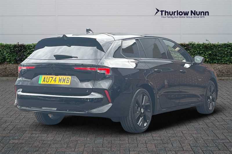 Vauxhall Astra 54Kwh Gs Sports Tourer 156 Ps AU74WWB Black #3