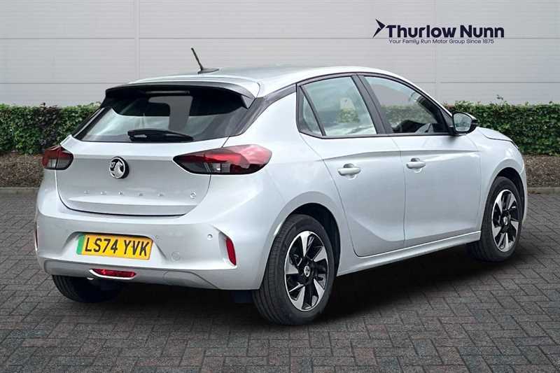 Vauxhall Corsa-e 50Kwh Design Hatchback 136 Ps LS74YVK Silver #3